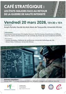 Affiche Café Stratégique